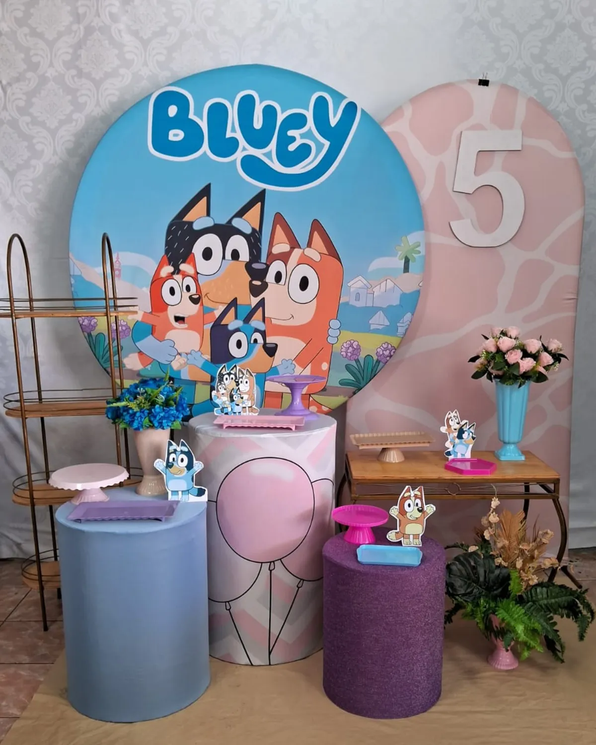 bluey menina kit 4