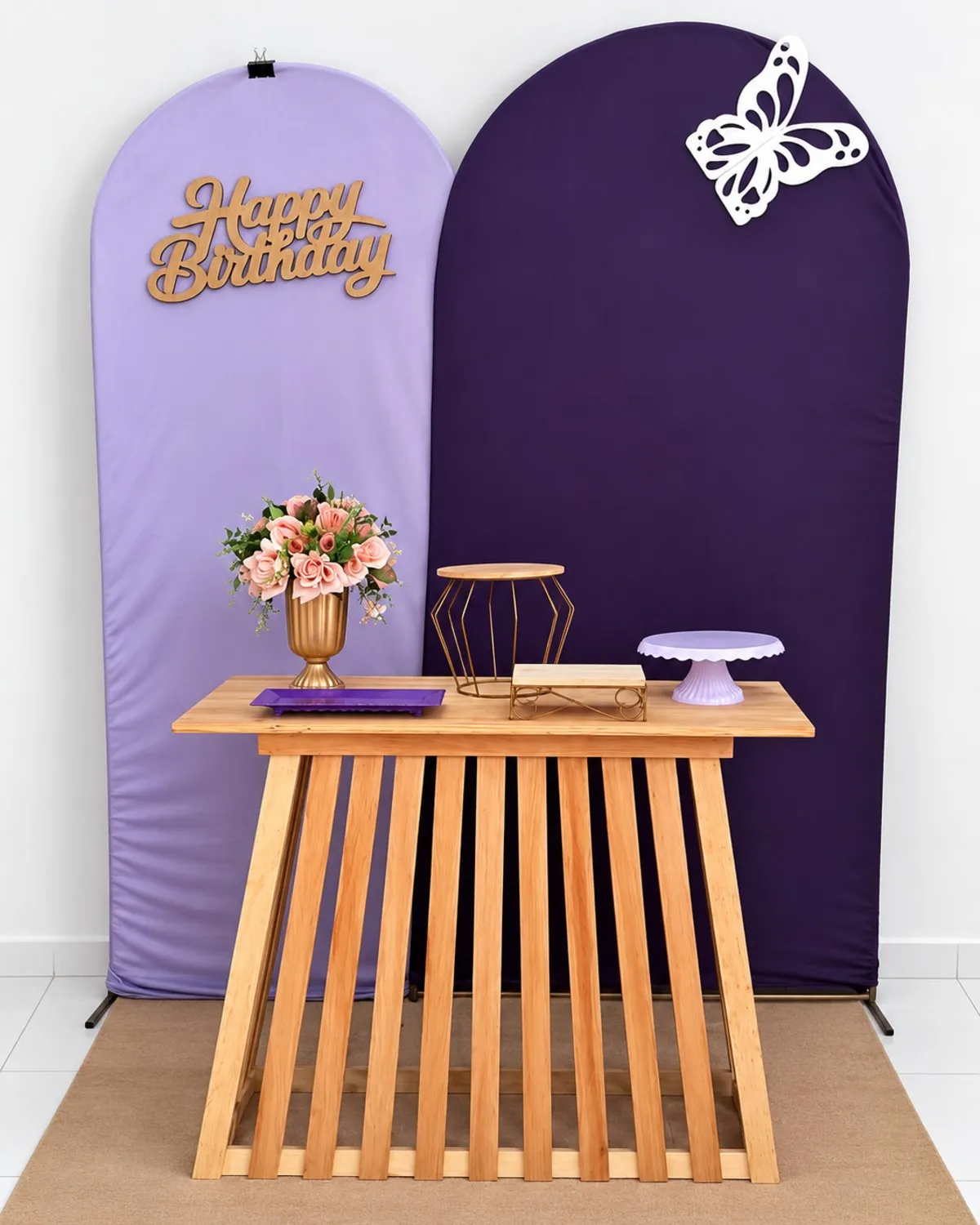 borboleta/ roxo com lilas 2/ happy