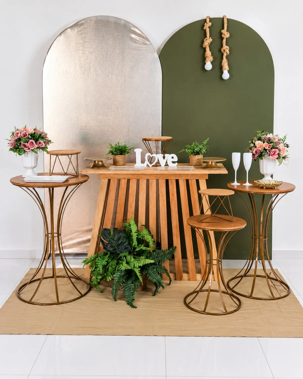 casamento/ brilho/verde 2