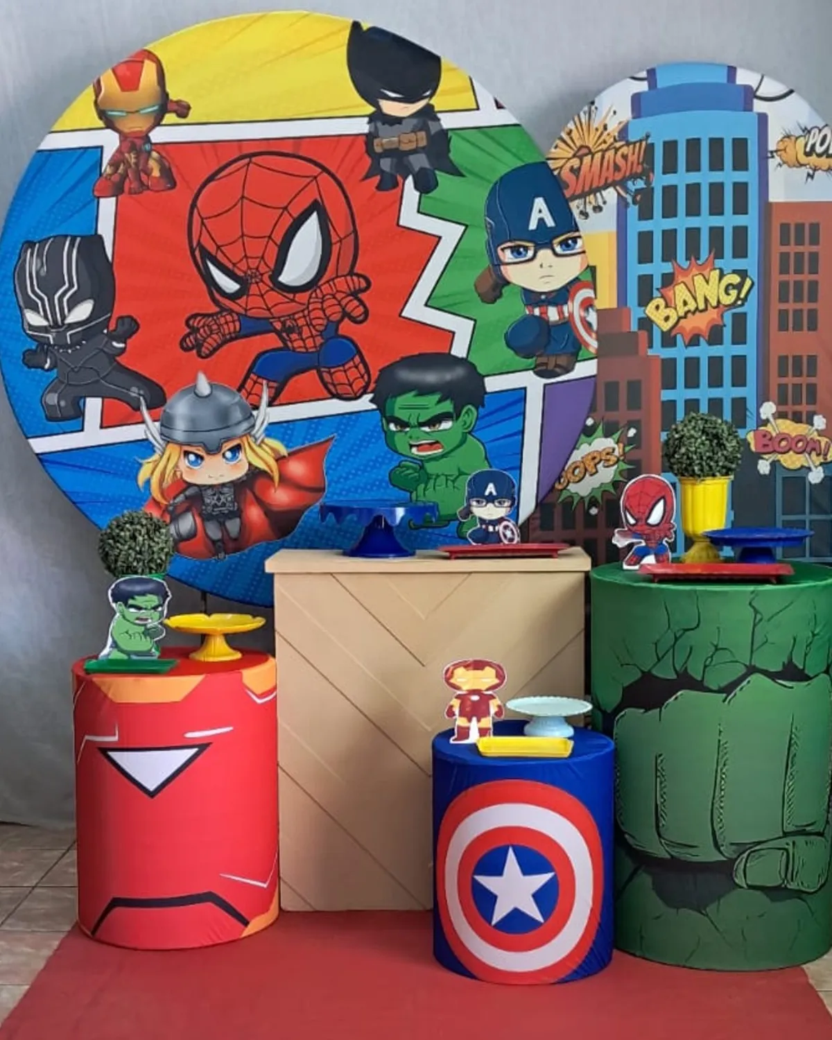vingadores baby diamante