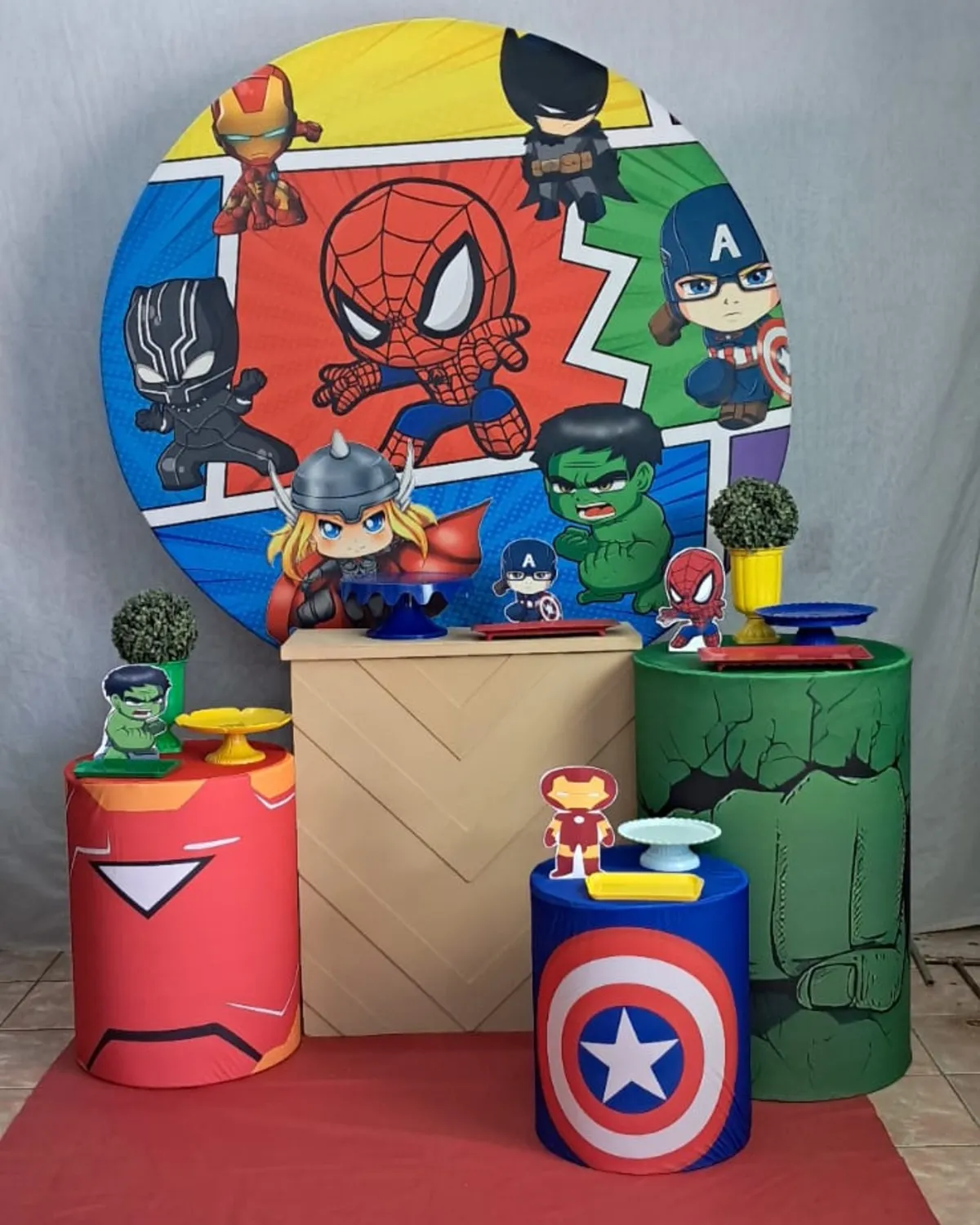 vingadores baby ouro