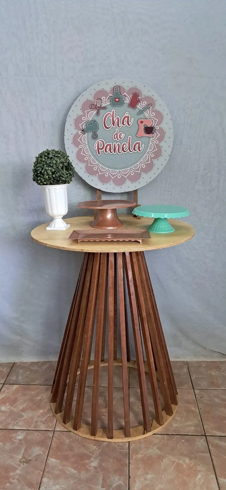 cha de panela/ festa na mesa