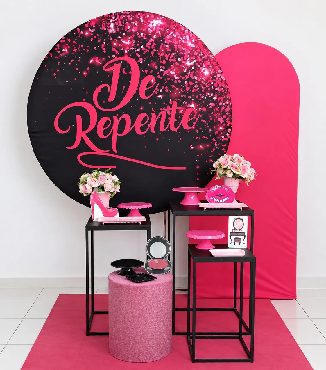 De repente diamante pink