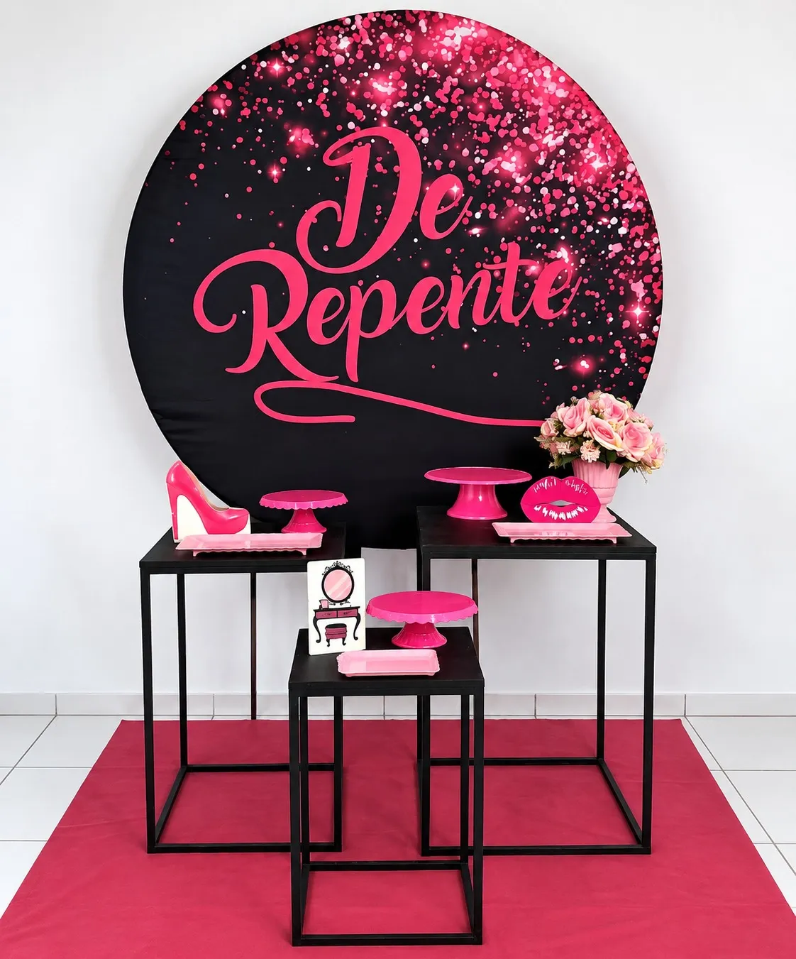 De repente prata pink