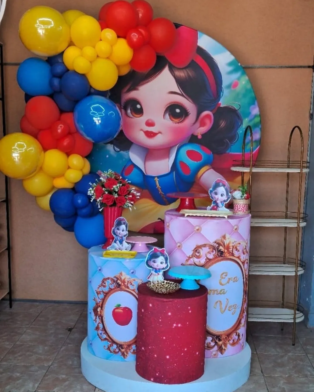 branca de neve baby composiçao