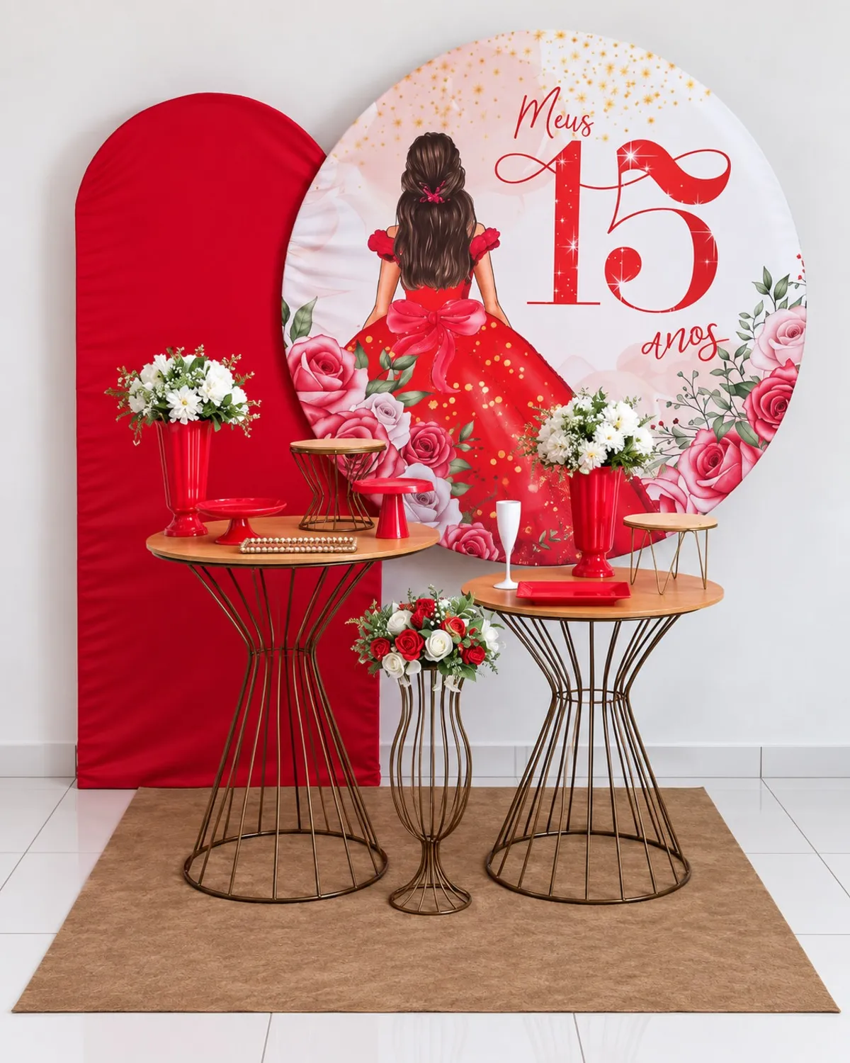 15 anos vermelho..