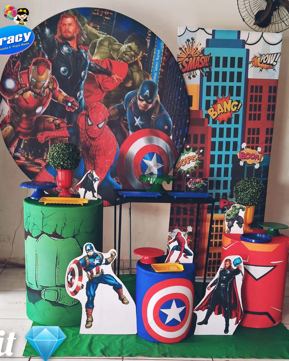 vingadores diamante