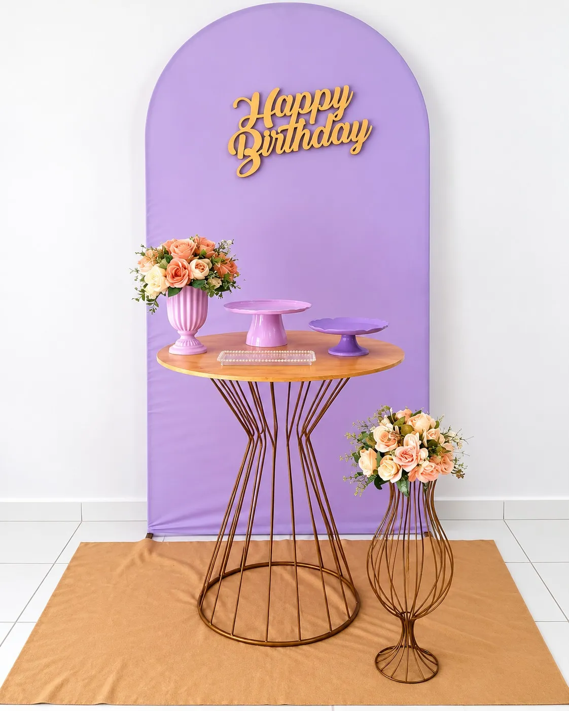 PAINEL ROMANO HAPPY LILAS