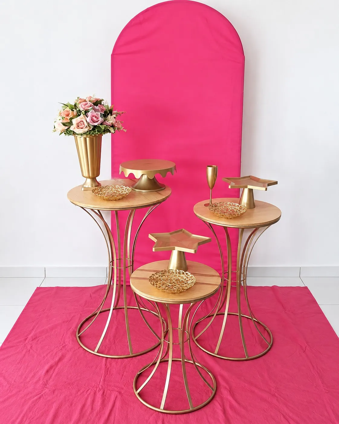 PAINEL ROMANO ROSA PINK