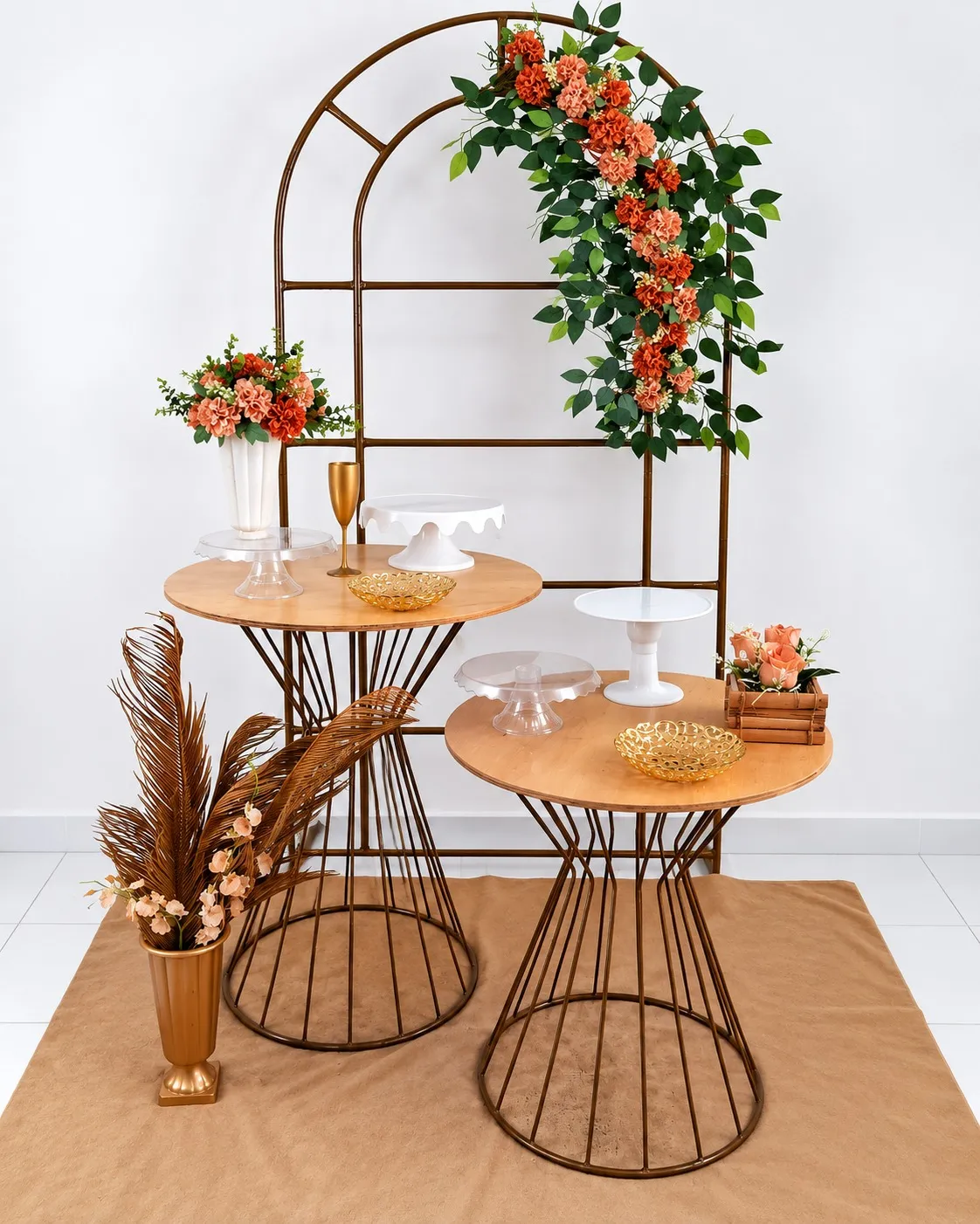 PAINEL ROMANO JANELA FLORAL