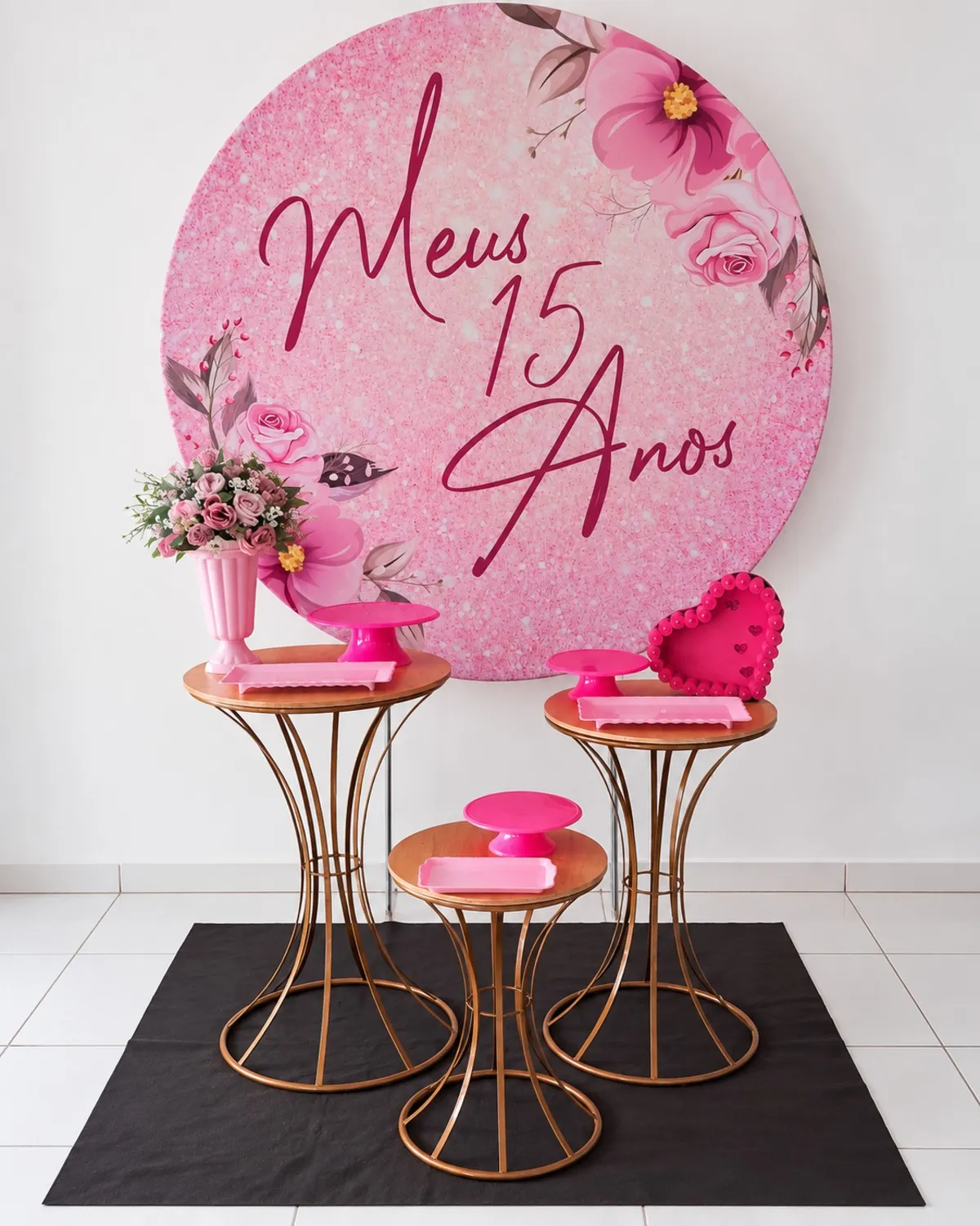 15 anos rosa