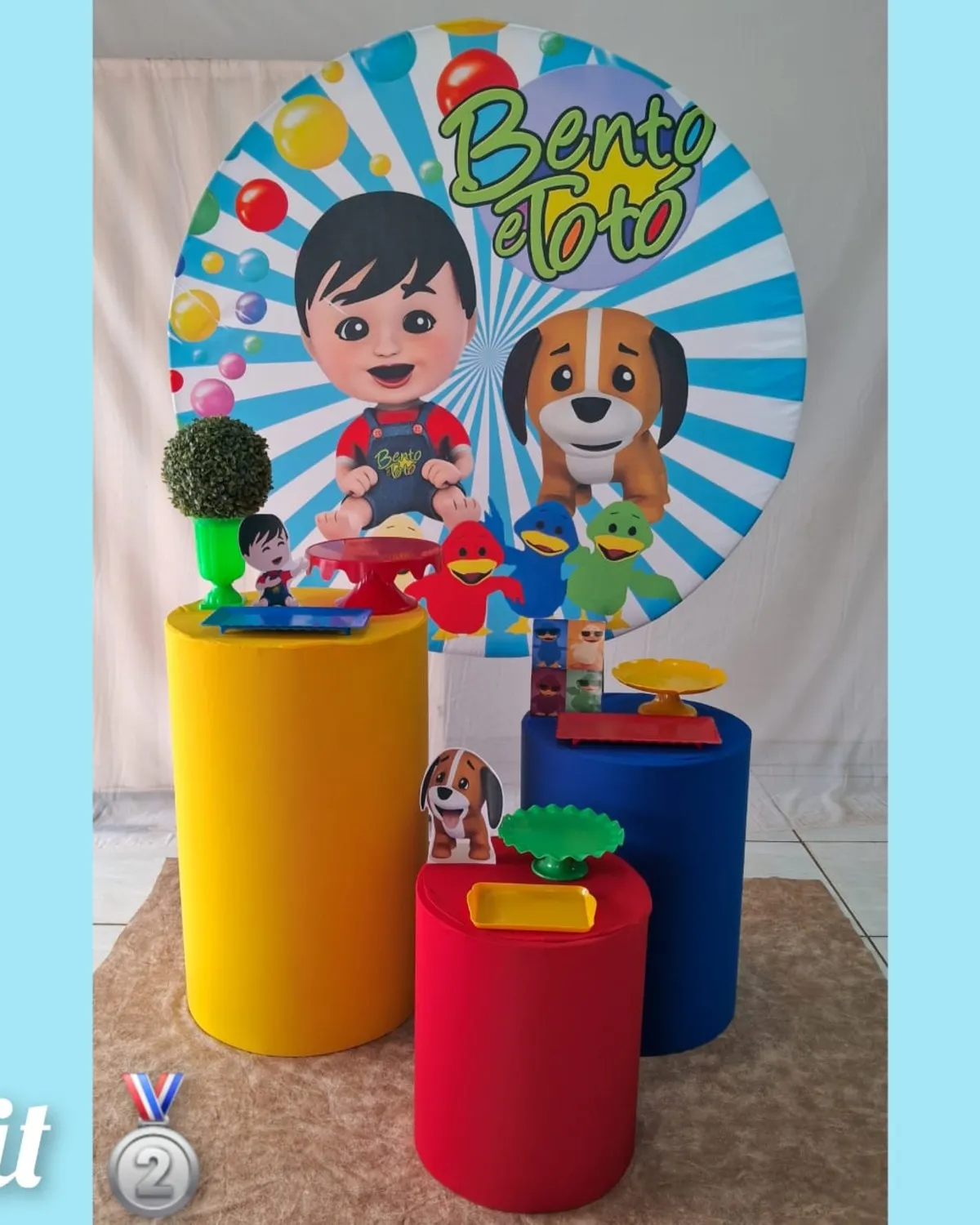 BENTO E TOTO PRATA