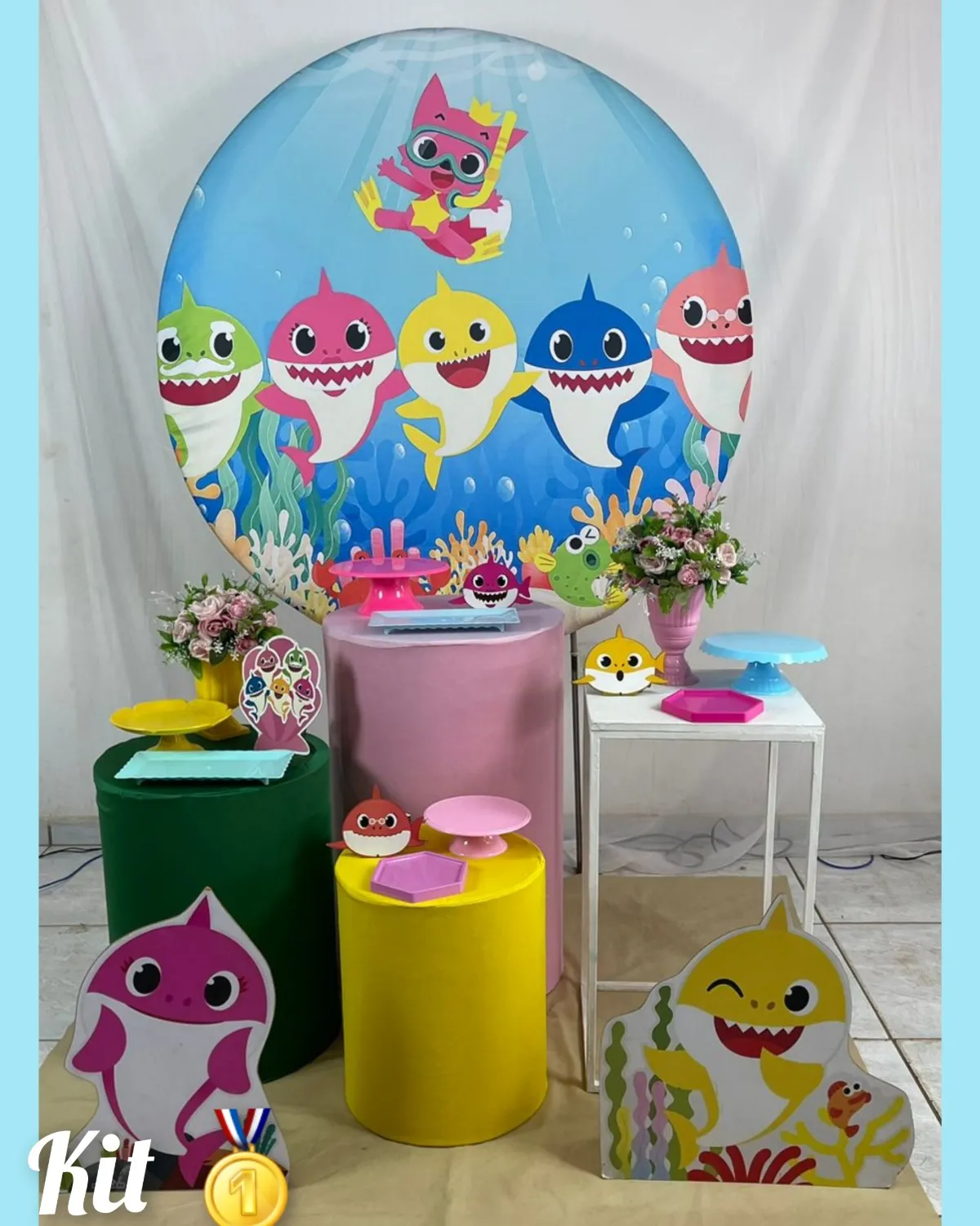 BABY SHARK OURO (MENINA)