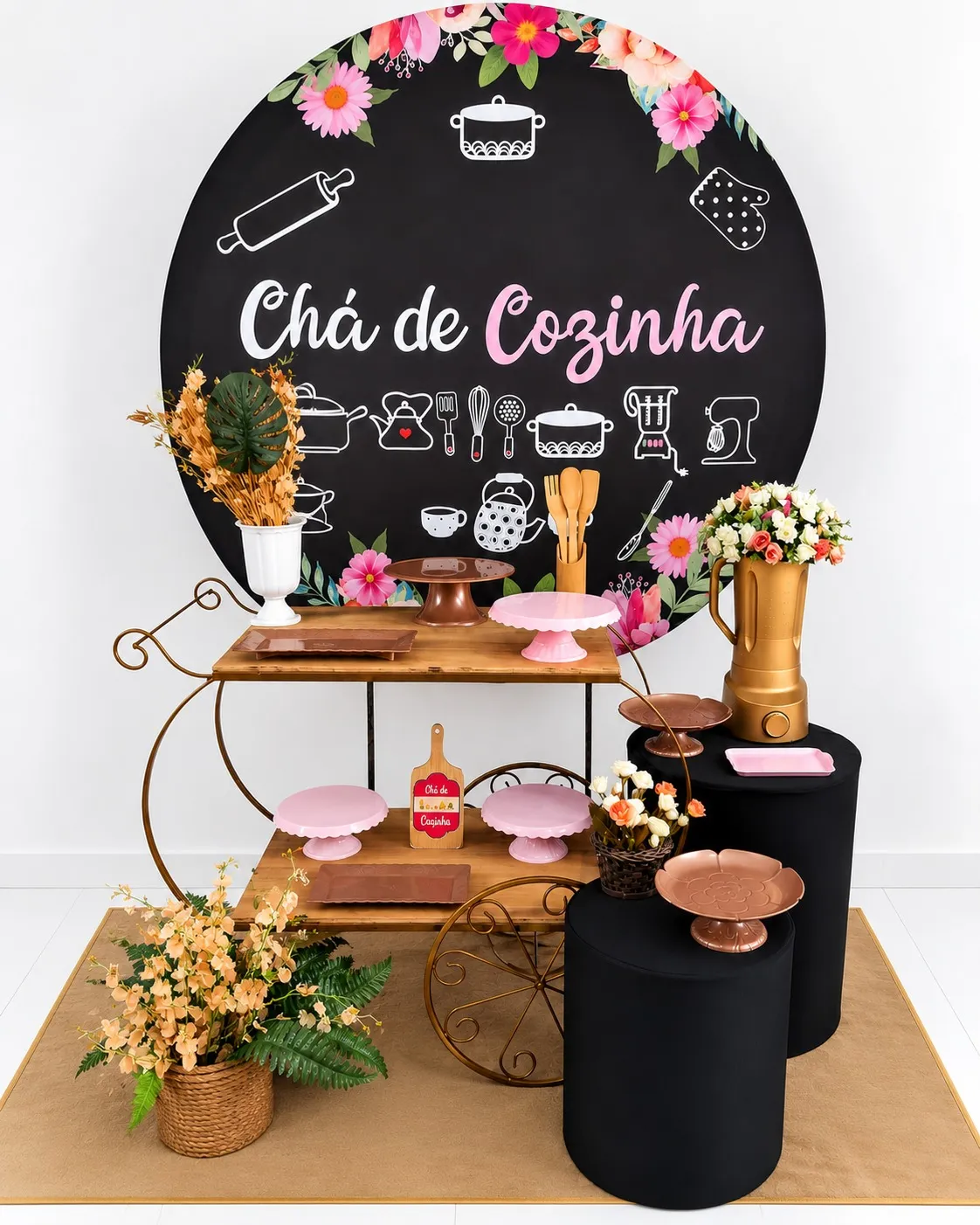 CHA DE COZINHA COMPOSIÇÃO