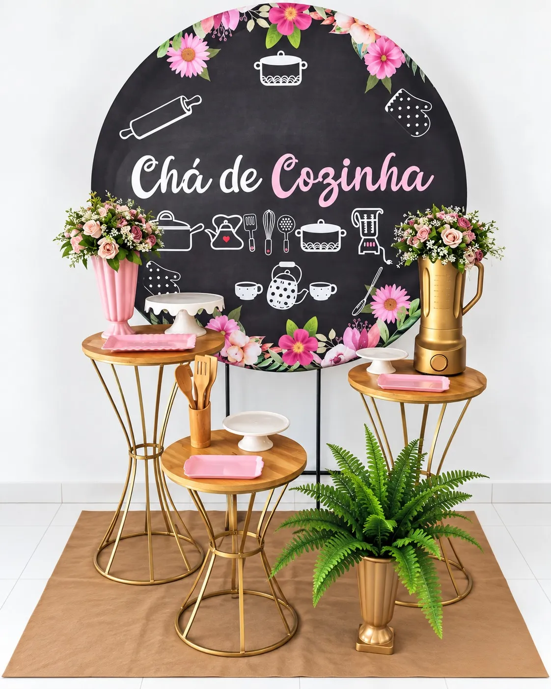 CHA DE COZINHA OURO