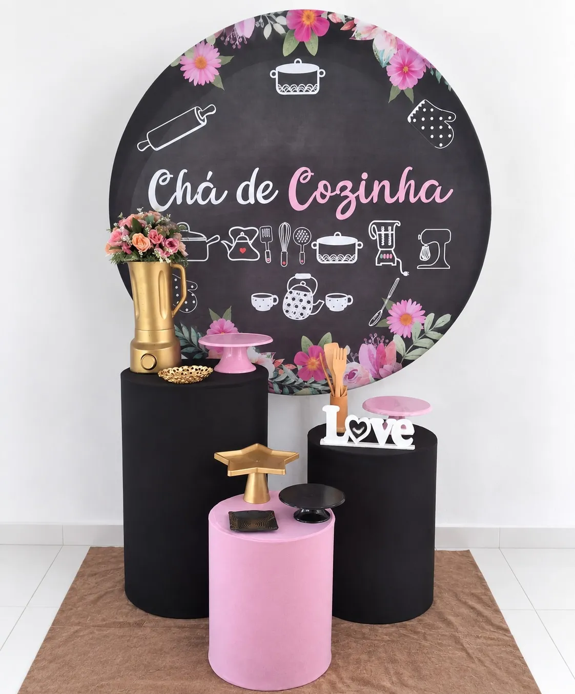 CHA DE COZINHA PRATA