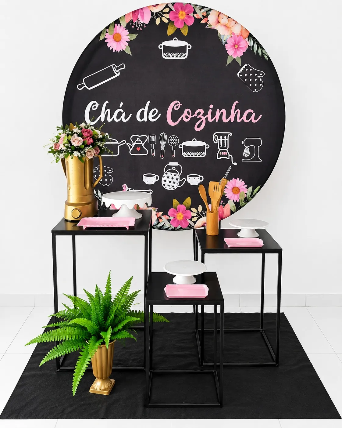 CHA DE COZINHA PRATA