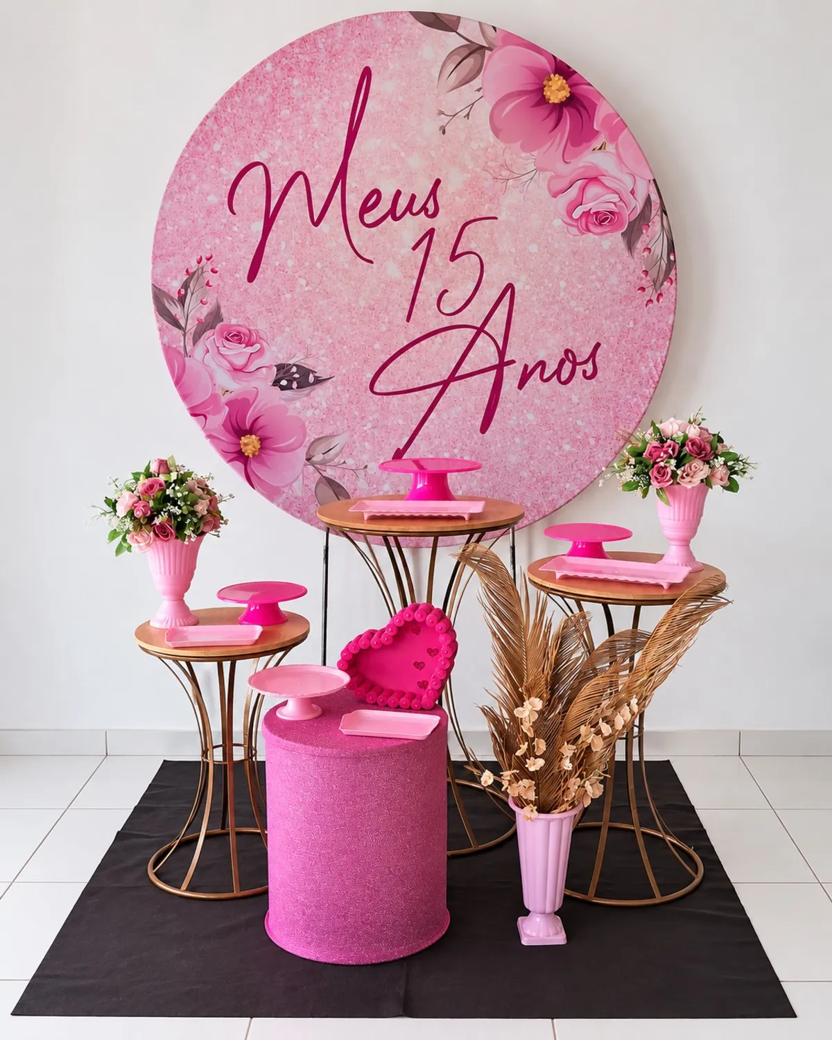 15 anos rosa