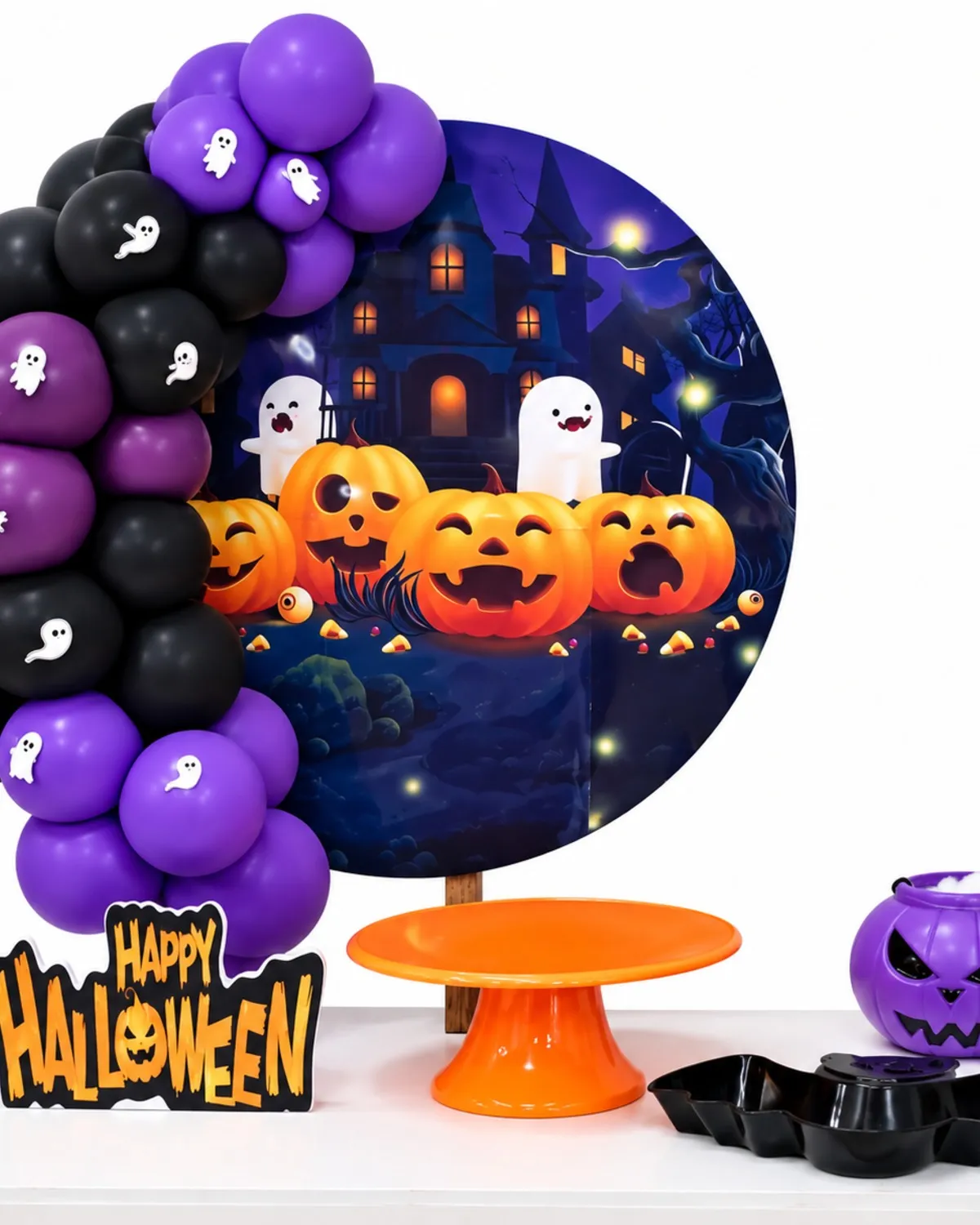 halloween festa na mesa