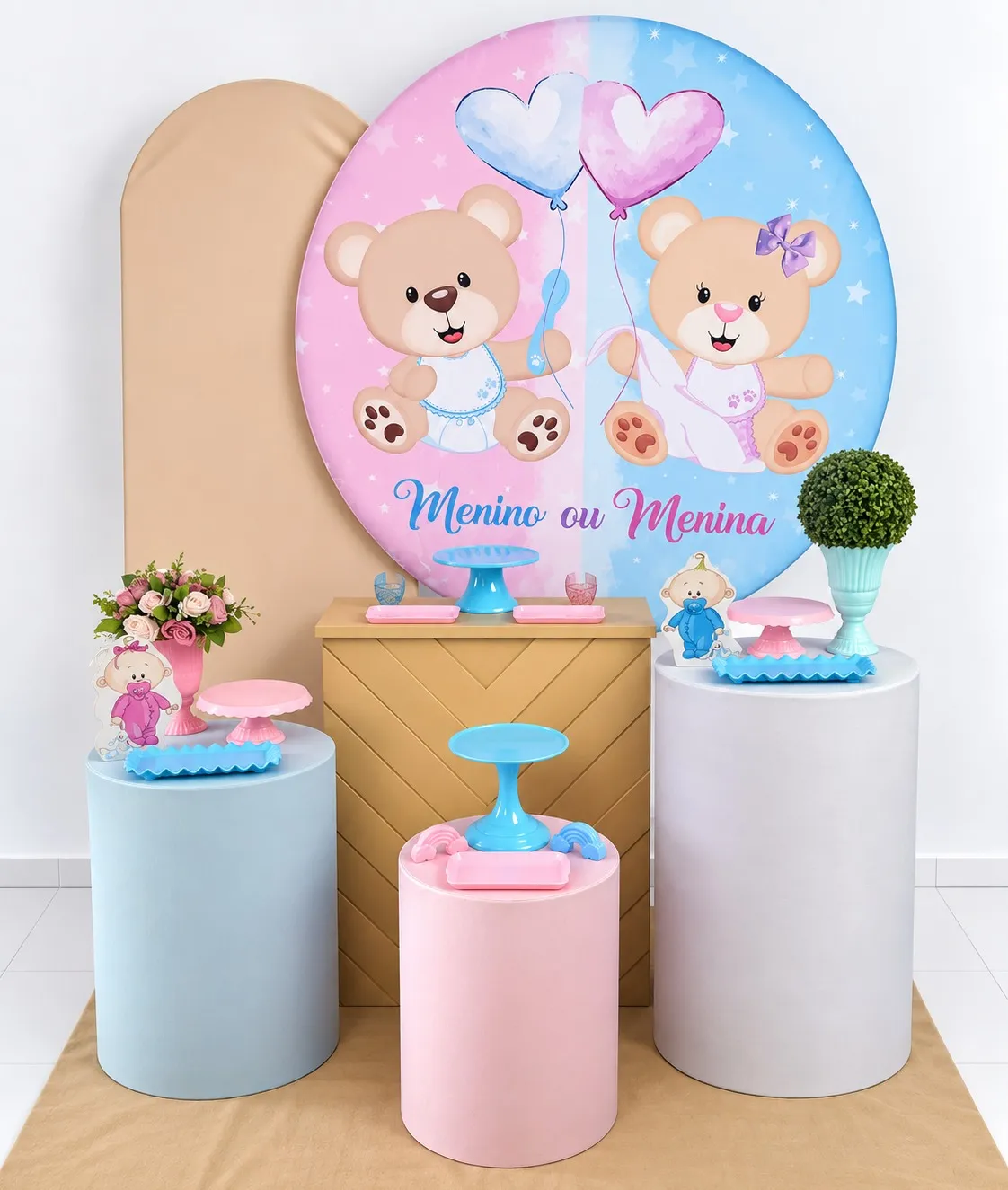 CHA REVELAÇÃO URSO diamante