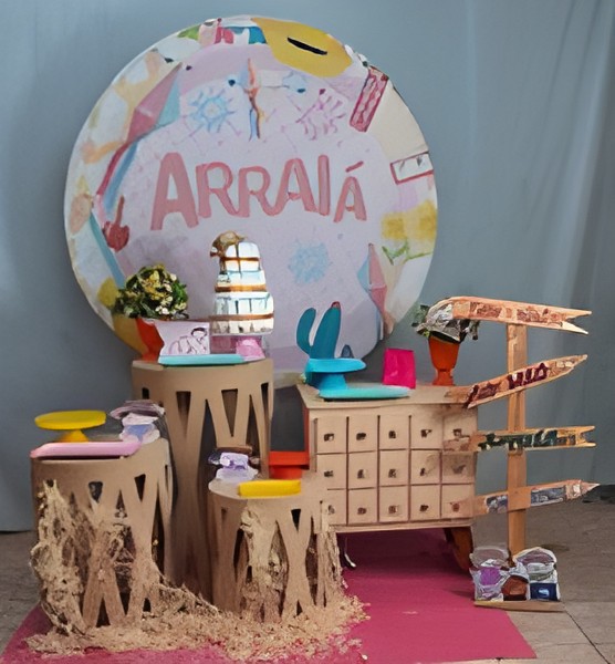 arraial - cha de bebe menina