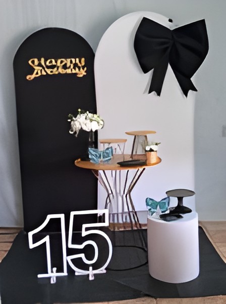 laço preto e branco 4