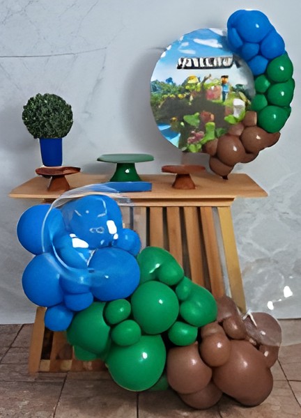 festa na mesa / minecrafit