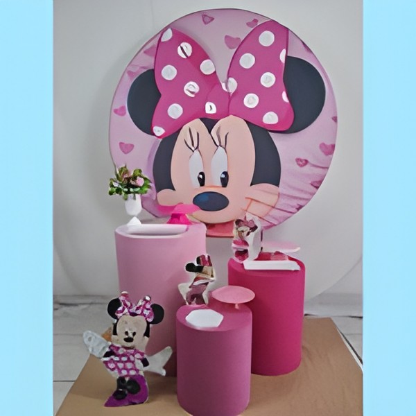 minnie rosa / prata