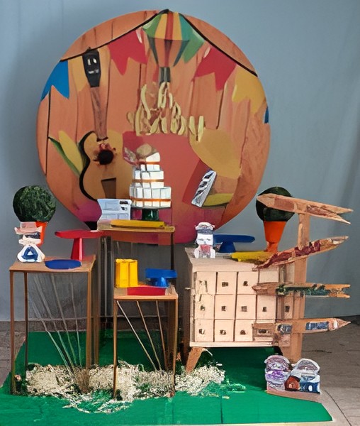 arraial - cha de bebe menino