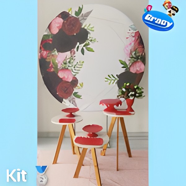 FLORAL VERMELHO