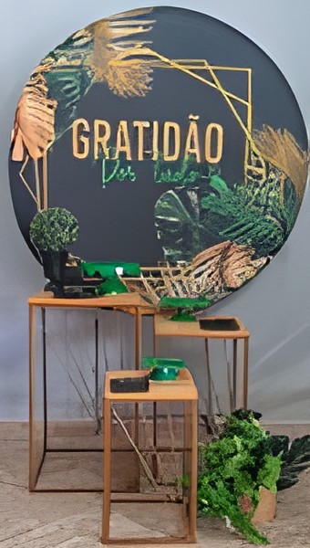 gratidao/ preto e verde 4