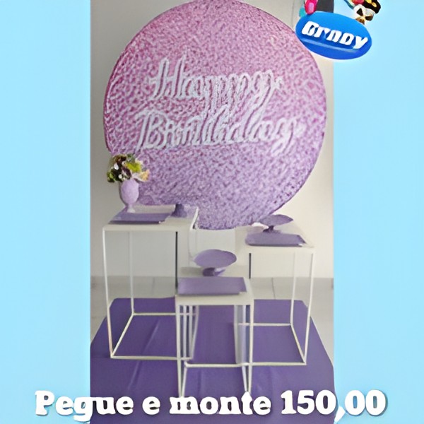 HAPPY ROXO PRATA