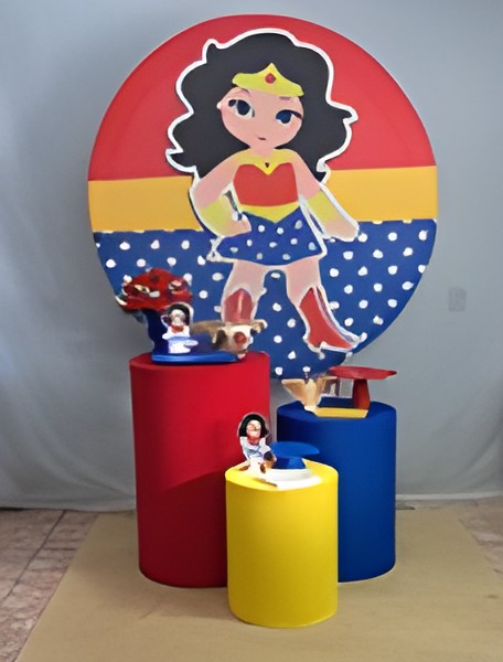 mulher maravilha prata