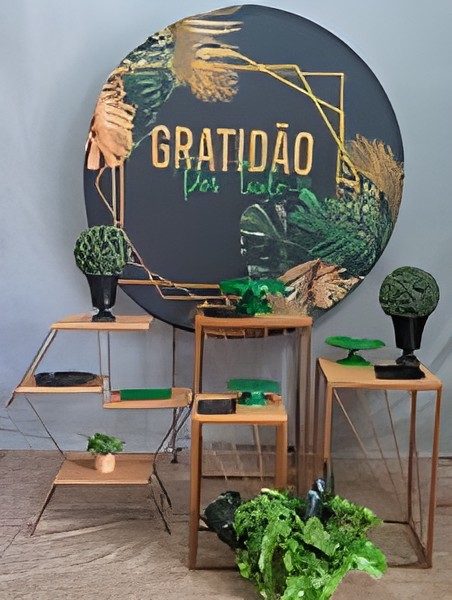 gratidao/ preto e verde 5