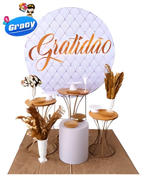 GRATIDAO BRANCO OURO