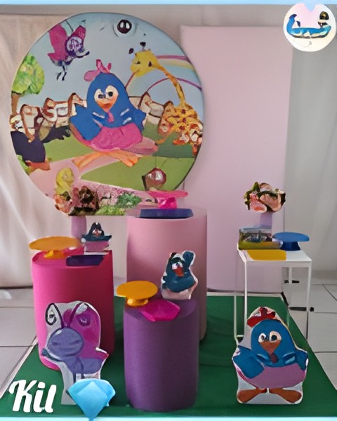 galinha pintadinha / menina