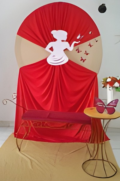 MULHER VERMELHO