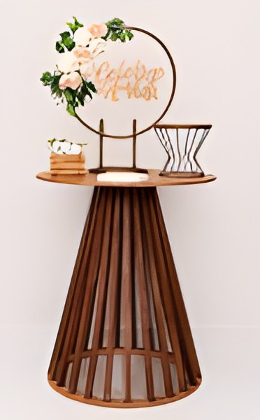 mesa/ celebre a vida