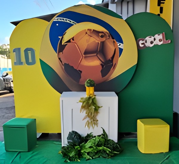 cenario de foto / copa