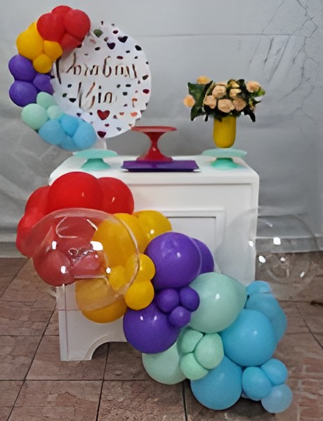festa na mesa / colorido