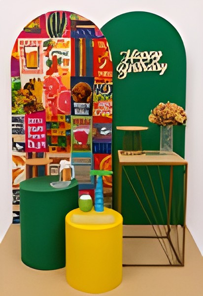 kit 6 romano brasilidade verde