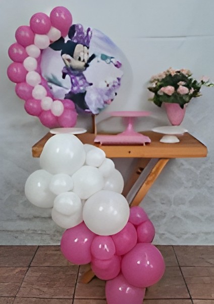 minnie rosa / festa na mesa