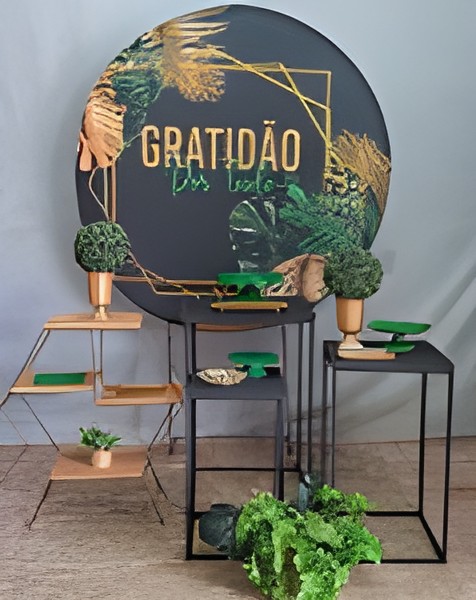 gratidao/ preto e verde 2