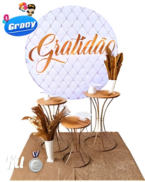 GRATIDAO BRANCO PRATA
