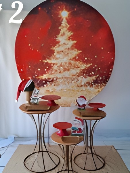 natal arvore dourada