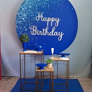 happy birthday azul prata