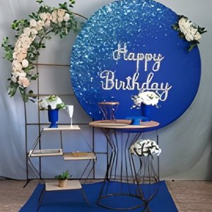happy birthday azul floral
