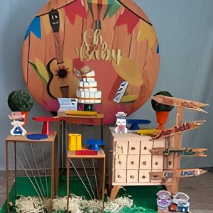 arraial - cha de bebe menino