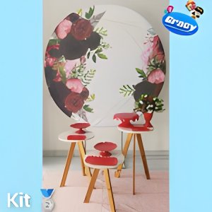 FLORAL VERMELHO