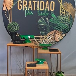 gratidao/ preto e verde 4